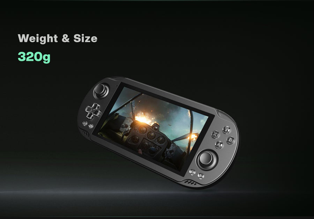 AYN Odin2 Mini Handheld Game Console, Snapdragon 8Gen2 CPU, 1080p 5 inch Mini LED Touchscreen, Android 13, 5000mAh Battery, 12GB LPDDR5x RAM 256GB UFS4.0 Storage, WiFi 7 Bluetooth 5.3, Hall Sticks - White