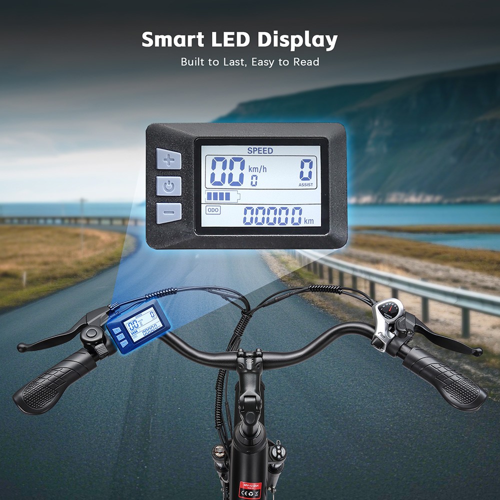 Elektrický bicykel PURE UNICORN U2, 750W motor, 48V 12.8Ah batéria, 27.5