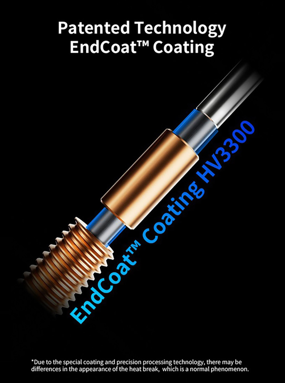 Phaetus 0.4mm Silicon Carbide Nozzle for Creality K2 Plus Hi Combo