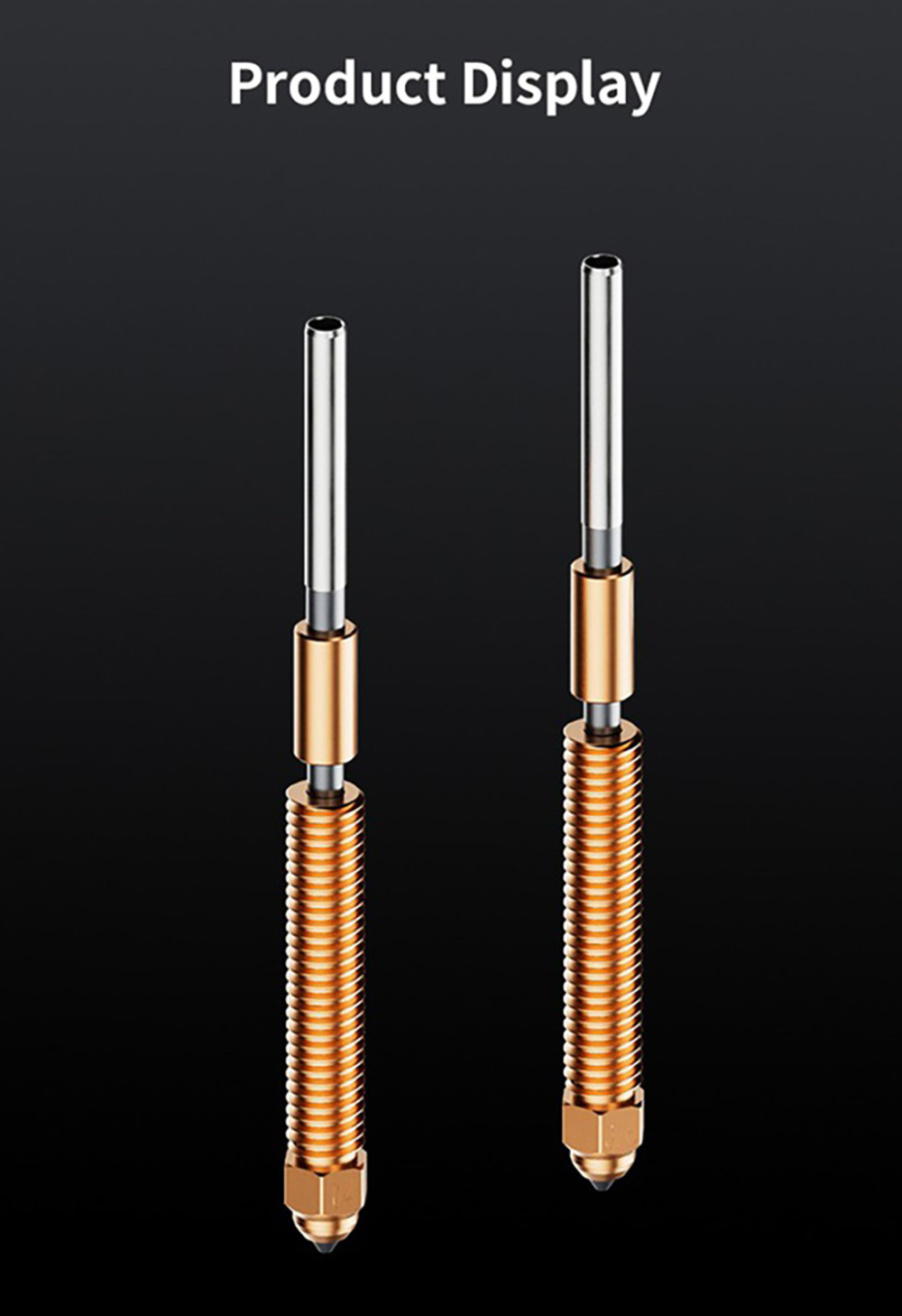 Phaetus 0.4mm Silicon Carbide Nozzle for Creality K2 Plus Hi Combo