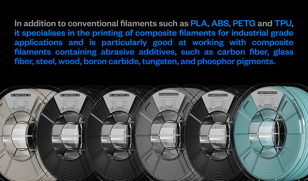 Phaetus Conch Hotend Plus for Bambu Lab X1/P1, 0.4 mm