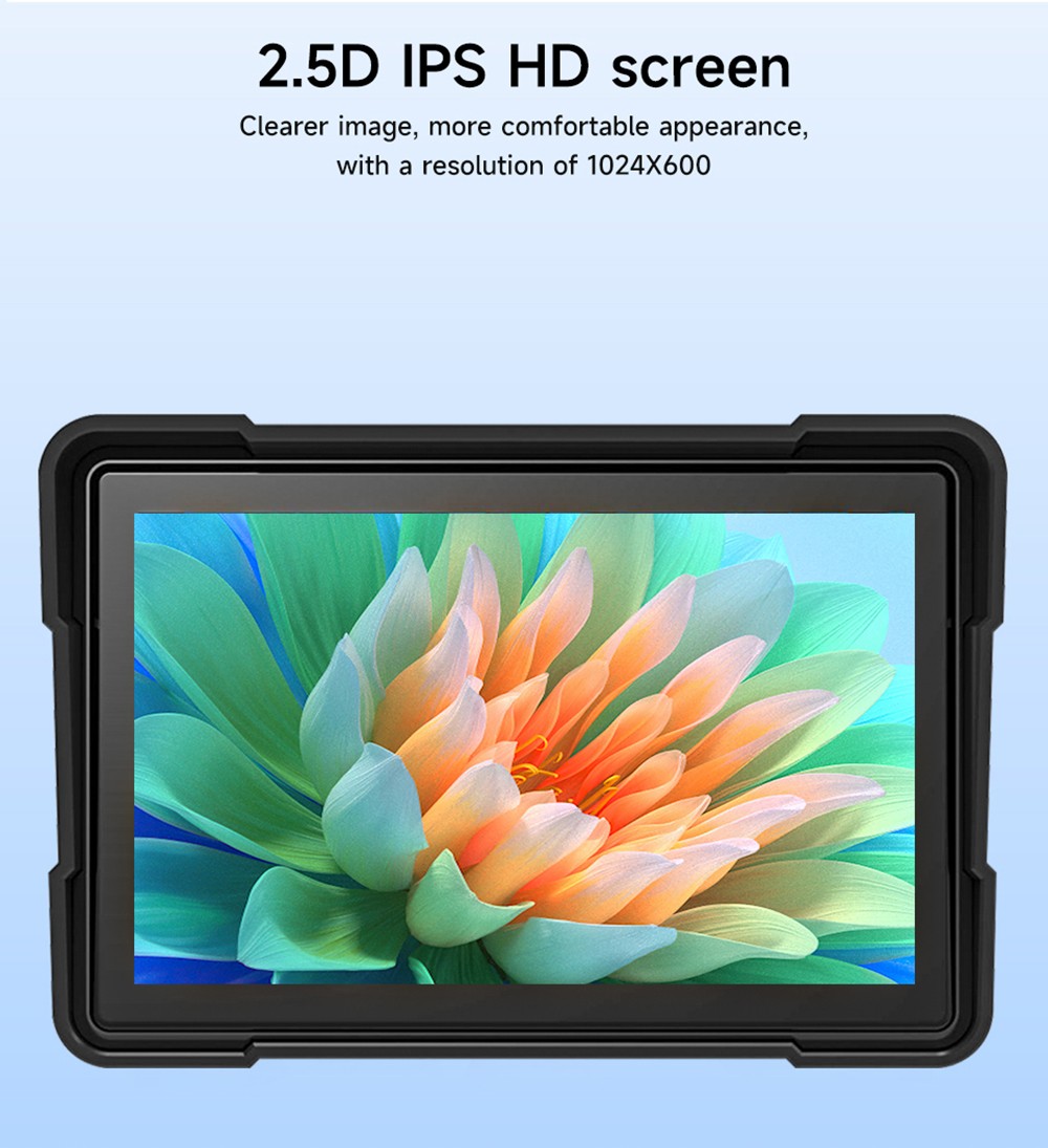 SJ5005 5inch Motorcycle Carplay, 2.5D IPS HD Screen (1024*600), IPX6 Waterproof, Built-in DVR Camera, GPS Tracking, Bluetooth 5.0, TF Card Playback