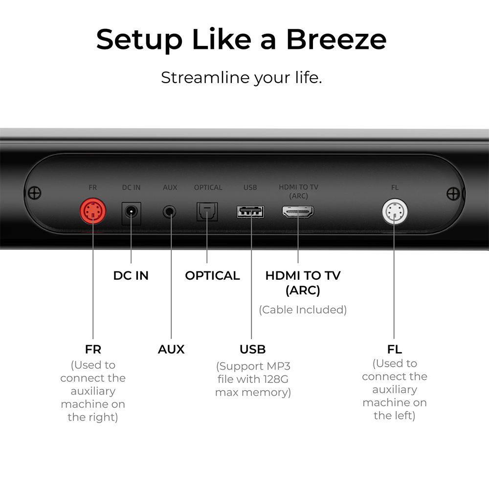 Ultimea Apollo S70 Ultra 7.1 csatornás levehető mélynyomó hangszórókészlet, dinamikus világítás, 410 W csúcsteljesítmény, alkalmazásvezérlés, 10 sávos hangszínszabályzó beállítások