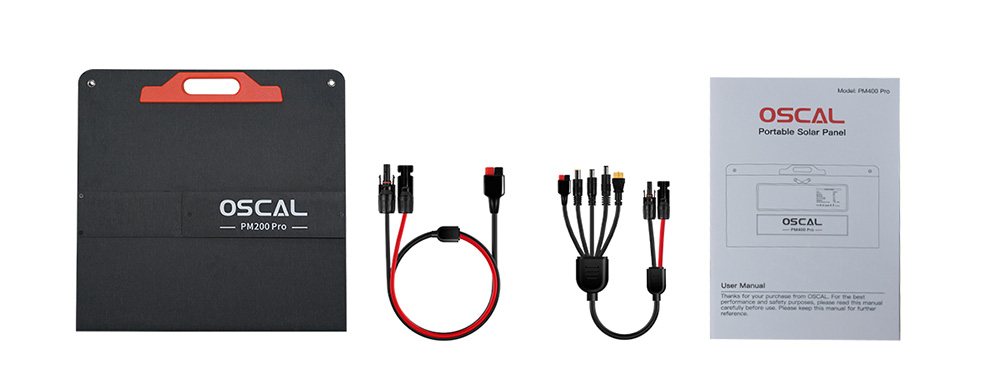 Blackview Oscal PM200 Pro Panneau solaire pliable 200W