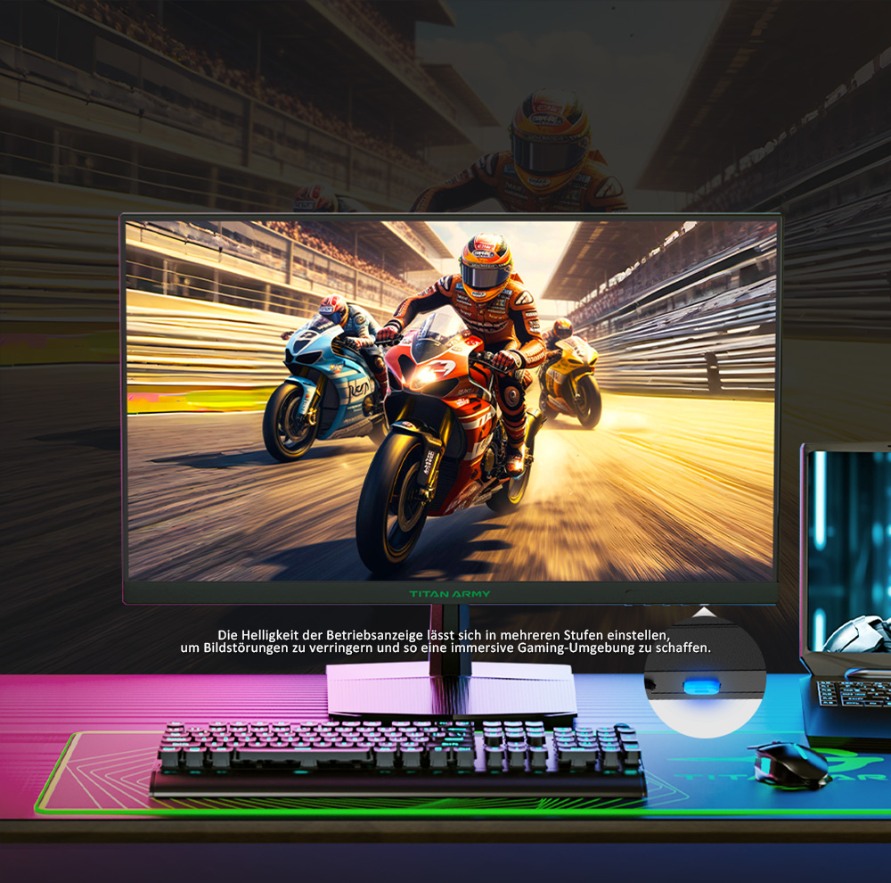 Monitor, Monitore, Gaming Monitor, Gaming-Monitor, Titan Army Monitor, TITAN ARMY C49SHC, TITAN ARMY