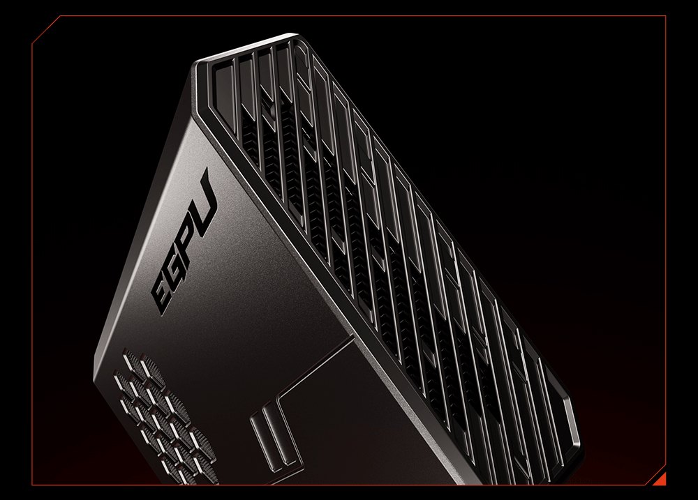 AOOSTAR XG76XT eGPU-Dock mit AMD Radeon RX 7600XT GPU, 8 GB GDDR6 RAM, 128 Bit, 1 * USB 4.0, 1 * Oculink, 1 * HDMI, 2 * DP, 1 * Typ-C, 100 W Reverse Charging