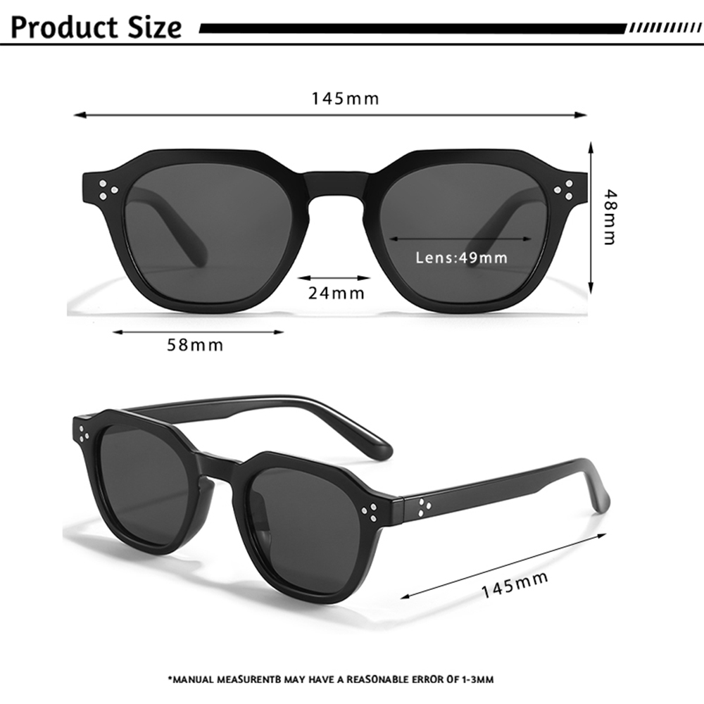 CATERSIDE K39330 Vintage Polarized Sunglasses Beach Glasses