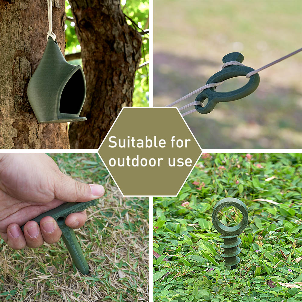 ERYONE Carbon Fiber ASA Filament 1kg - Olive Green