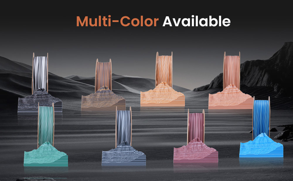 ERYONE High Speed PLA Matte Twisted Filament 1kg - Frost Mint