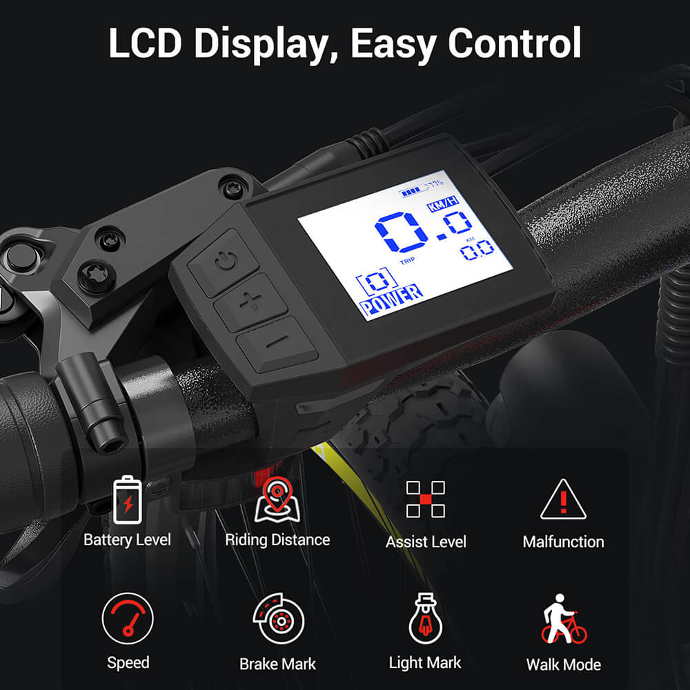 Eleglide Mopride 2 V&eacute;lomoteur &eacute;lectrique 29 pouces, moteur 250 W, batterie 36 V 15,6 Ah, autonomie maximale de 130 km, freins &agrave; disque hydrauliques, &eacute;cran LCD intelligent, application intelligente, suspension premium avec verrouillage - Noir