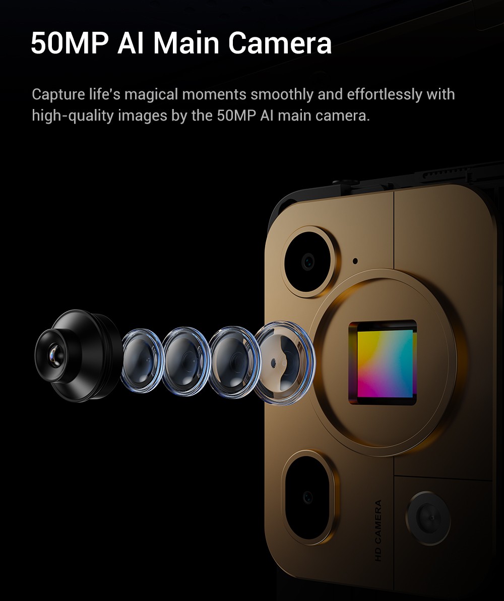 FOSSiBOT F112 Pro 5G odolný telefón, 50MP+5MP zadný fotoaparát, 7150mAh batéria, 6.88
