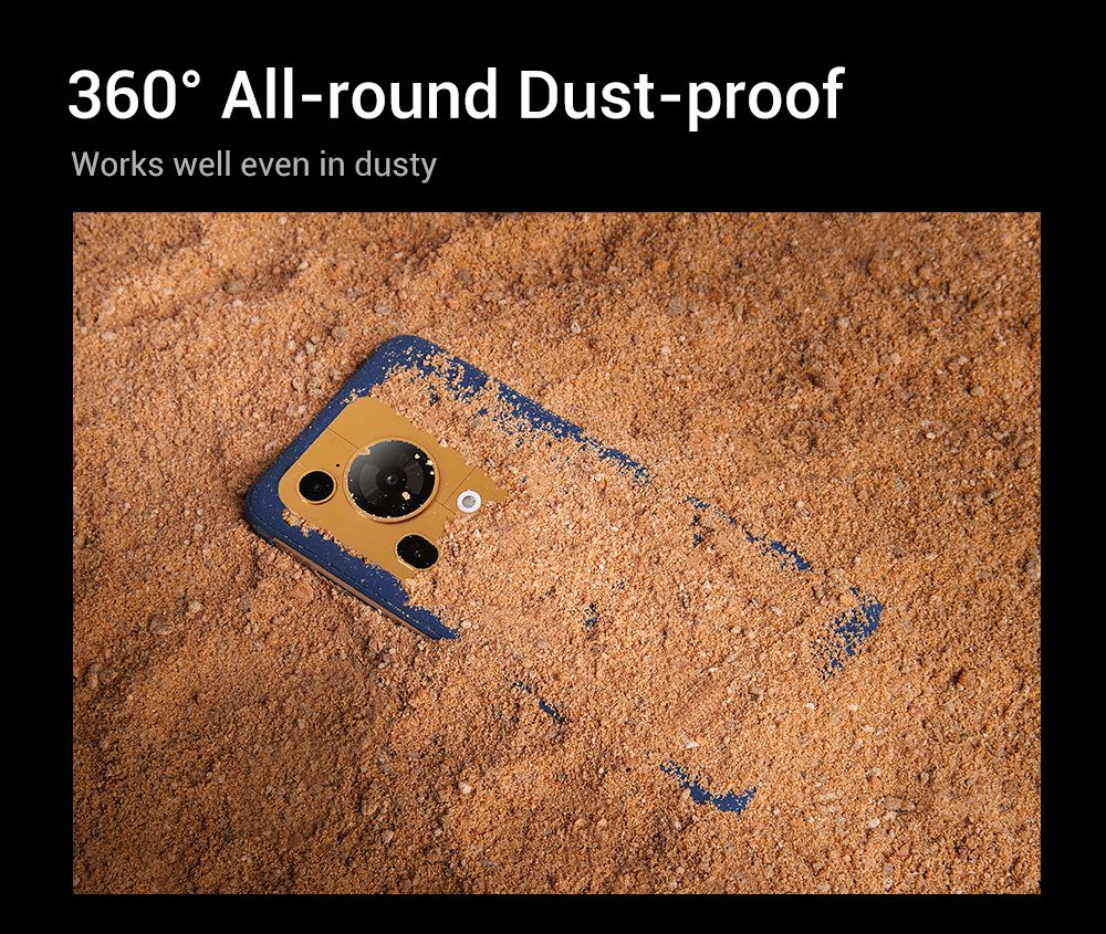FOSSiBOT F112 Pro 5G odolný telefón, 50MP+5MP zadný fotoaparát, 7150mAh batéria, 6.88