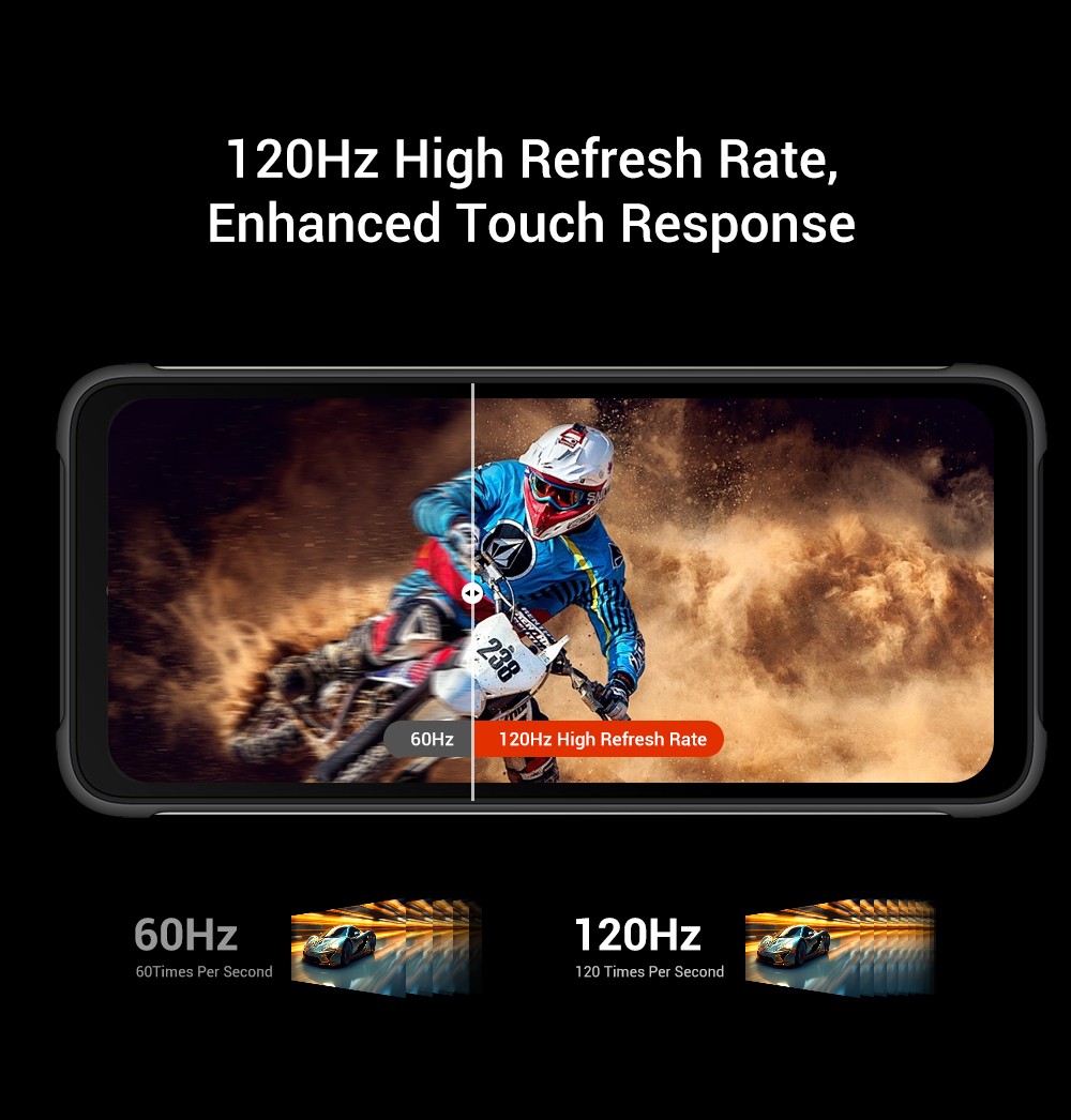 FOSSiBOT F112 Pro 5G Rugged Phone, 50MP+5MP zadný fotoaparát, 7150mAh batéria, 6.88-palcový HD+ displej, 8 GB RAM 256 GB ROM, Android 14, IP68/IP69K, zelený