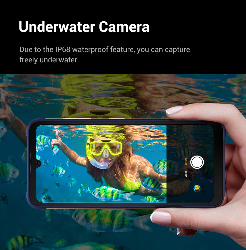 FOSSiBOT F112 Pro 5G odolný telefón, 50MP+5MP zadný fotoaparát, 7150mAh batéria, 6.88-palcový HD+ displej, 8 GB RAM 256 GB ROM, Android 14, IP68/IP69K, zelený