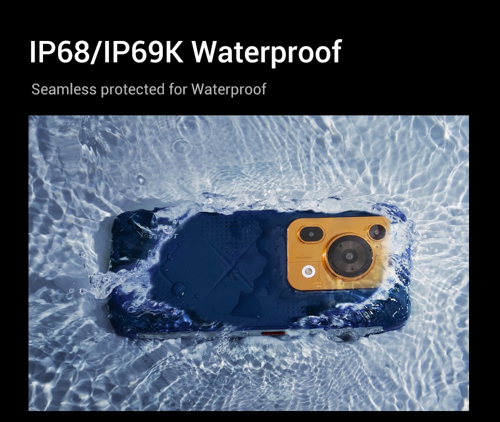 FOSSiBOT F112 Pro 5G odolný telefón, 50MP+5MP zadný fotoaparát, 7150mAh batéria, 6.88-palcový HD+ displej, 8 GB RAM 256 GB ROM, Android 14, IP68/IP69K, zelený