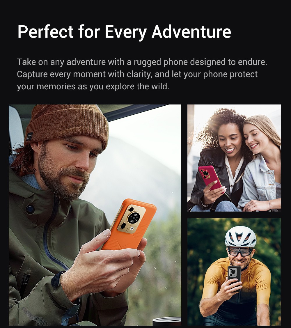 FOSSiBOT F112 Pro 5G Rugged Phone, 50MP+5MP zadný fotoaparát, 7150mAh batéria, 6.88-palcový HD+ displej, 8 GB RAM 256 GB ROM, Android 14, IP68/IP69K, zelený