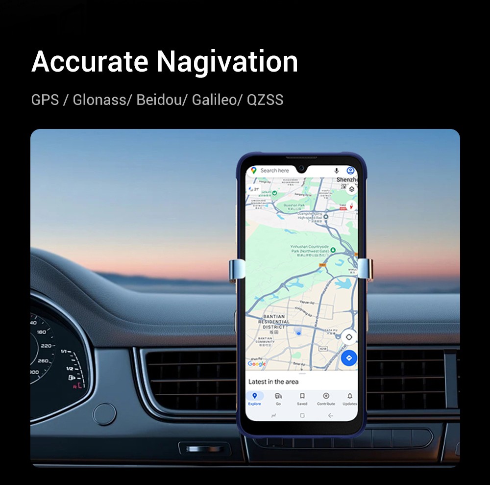 FOSSiBOT F112 Pro 5G odolný telefón, 50MP+5MP zadný fotoaparát, 7150mAh batéria, 6.88-palcový HD+ displej, 8 GB RAM 256 GB ROM, Android 14, IP68/IP69K, zelený
