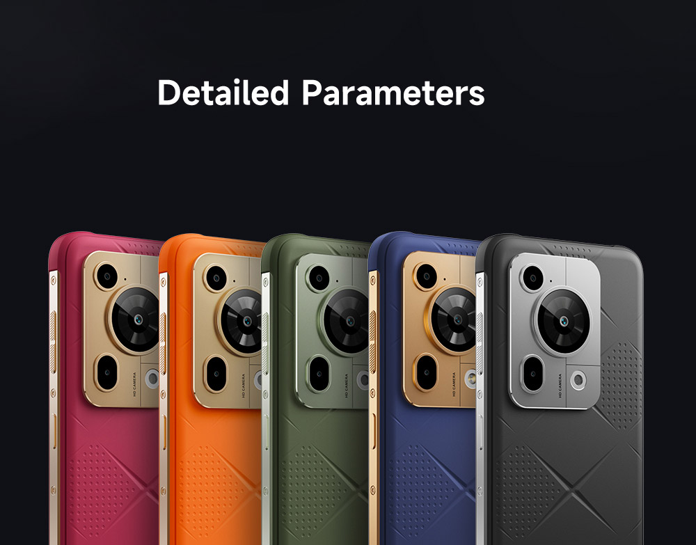 FOSSiBOT F112 Pro 5G odolný telefón, 50MP+5MP zadný fotoaparát, 7150mAh batéria, 6,88-palcový HD+ displej, 8GB RAM 256GB ROM, Android 14, IP68/IP69K, zelený