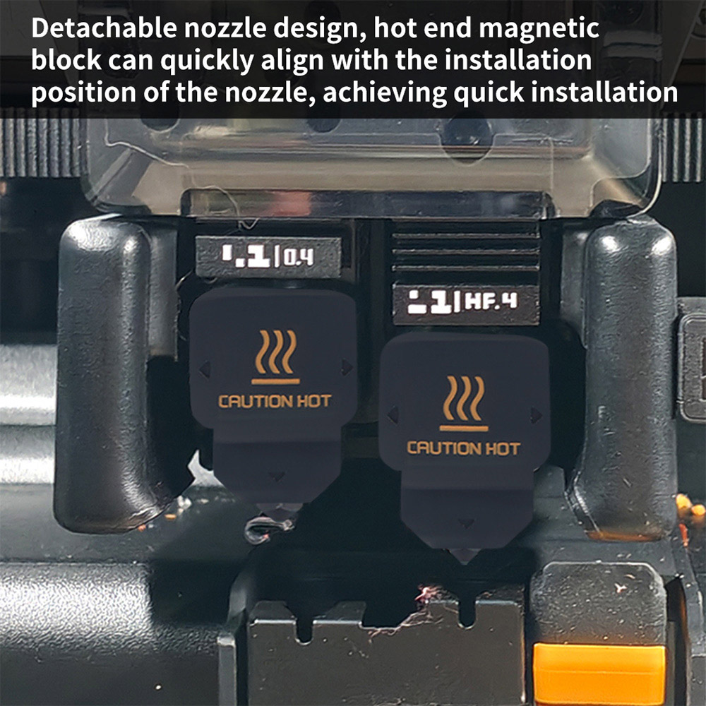FYSETC 0.6mm Hardened Steel Nozzle Hotend Kit for Bambu Lab H2D A1/ A1 mini