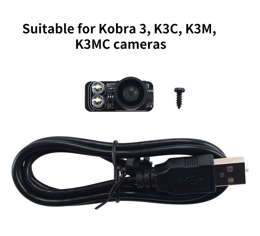 FYSETC 3D Printer Camera for Anycubic Kobra 3/ K3C/ K3M/ K3MC