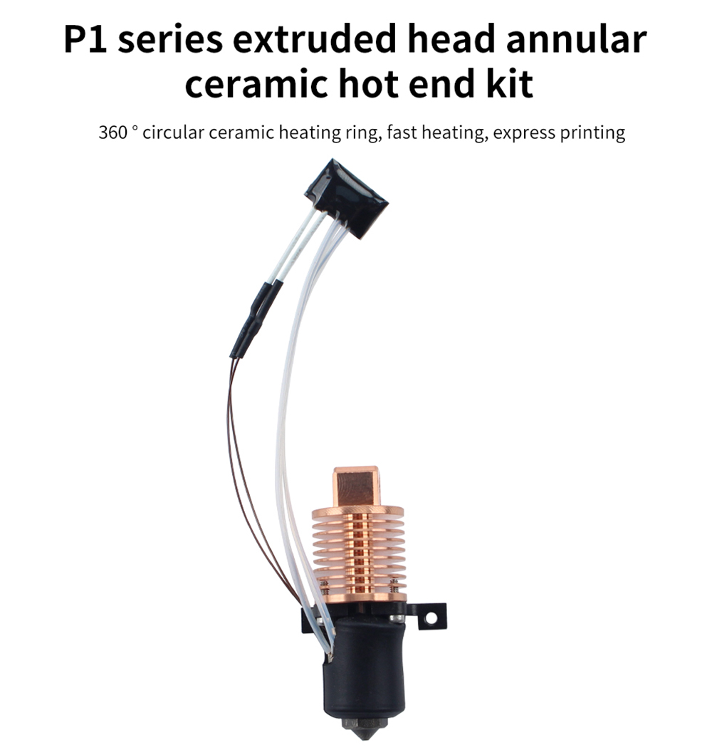 FYSETC 3D Printer Hotend Kit for Bambu Lab P1 Series