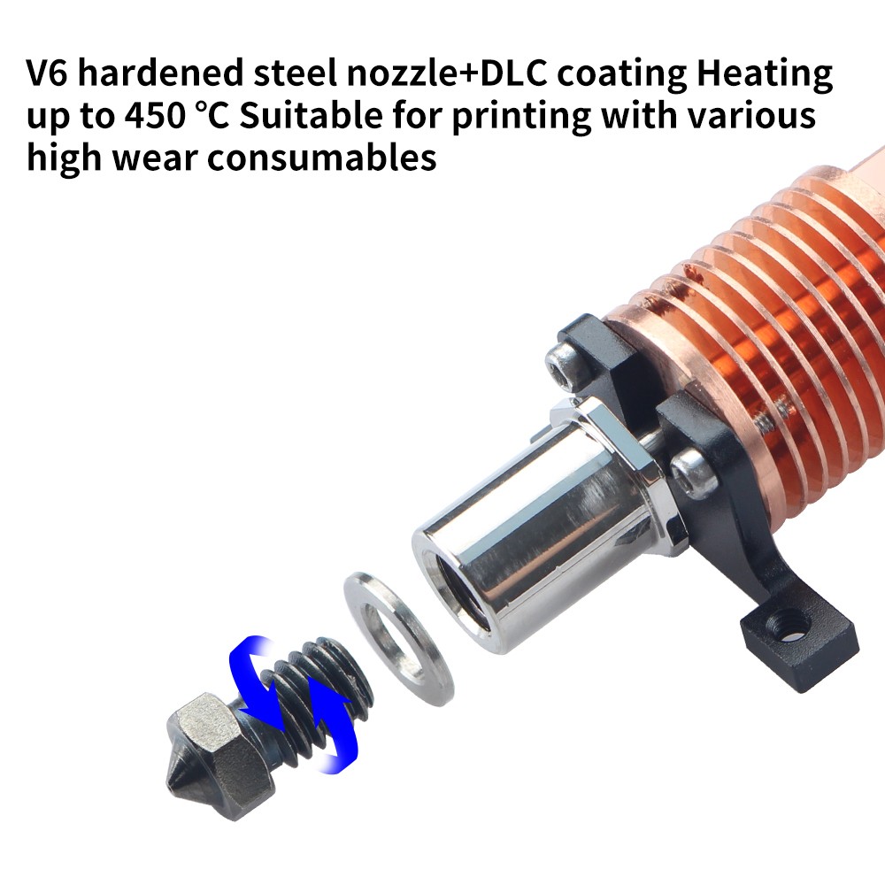 FYSETC 3D Printer Hotend Kit for Bambu Lab P1 Series