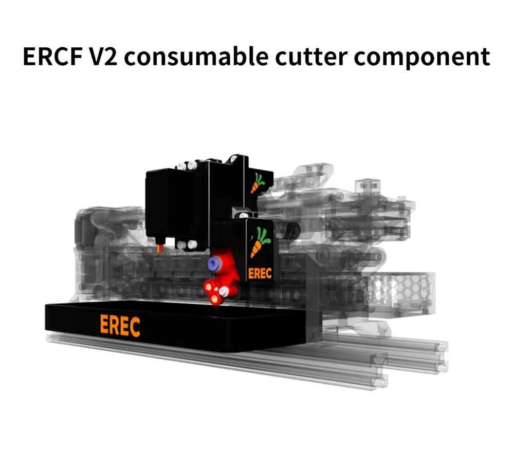 FYSETC ERCF V2 Filament Cutter Kit for ERCF V2.0 Voron 2.4 Trident, with Survo