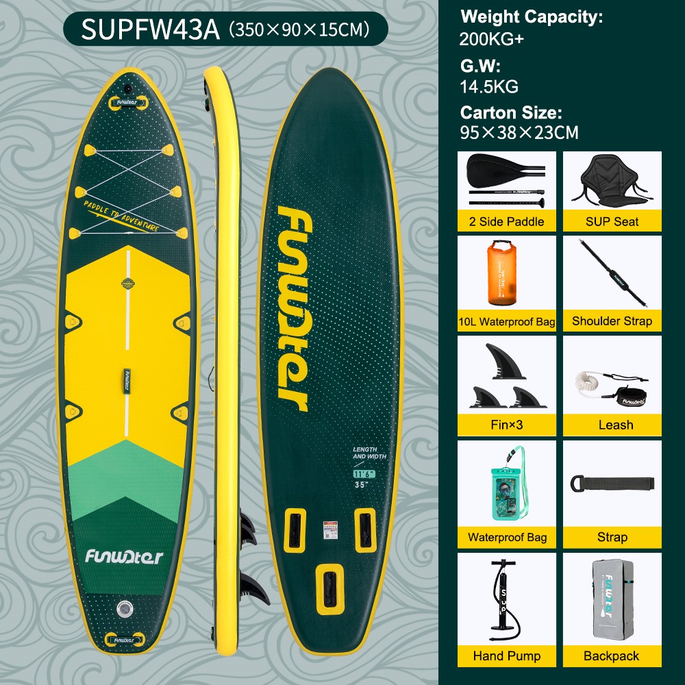 FunWater SUPFW43A Állószörf 350*90*15cm