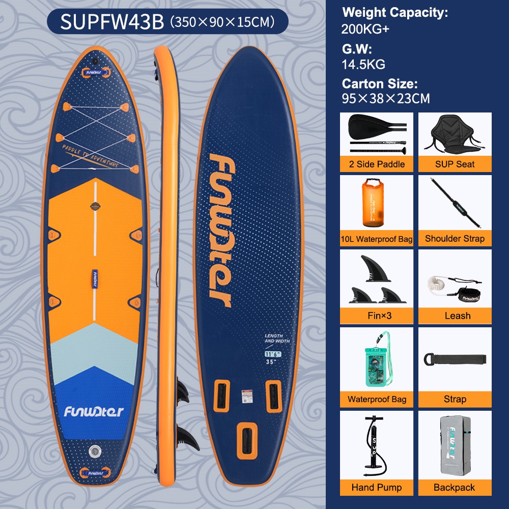FunWater SUPFW43B Állószörf 350*90*15cm