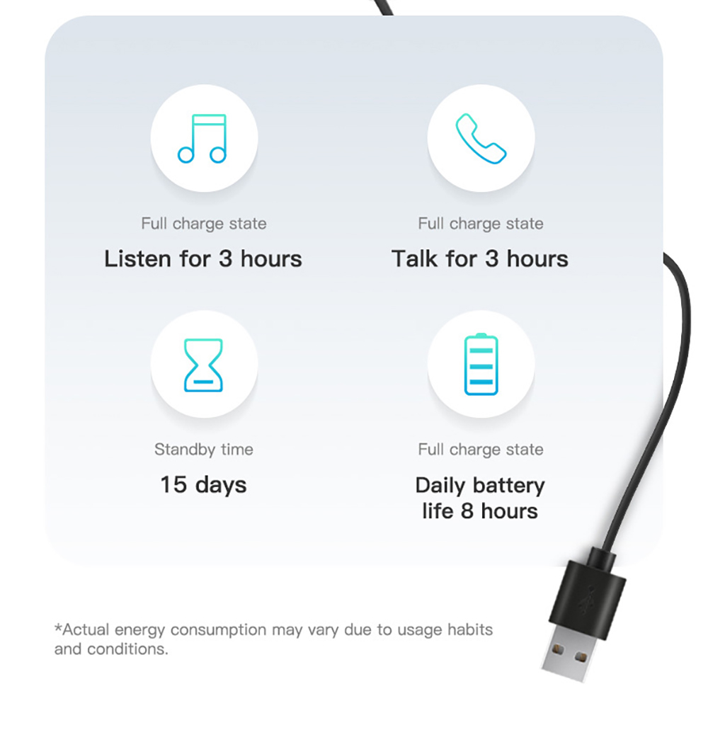 GS300 Smart Bluetooth AI Glasses Audio Translation Glasses - Black