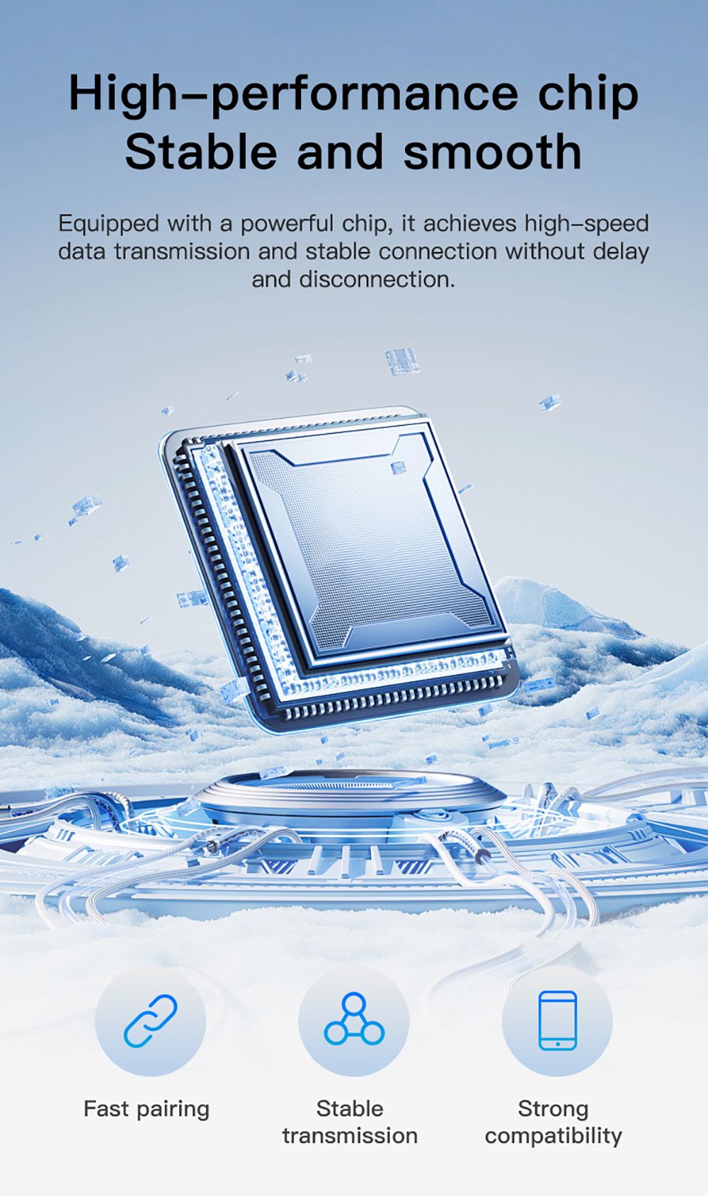 GS300 Smart Bluetooth AI Glasses Audio Translation Glasses - Black