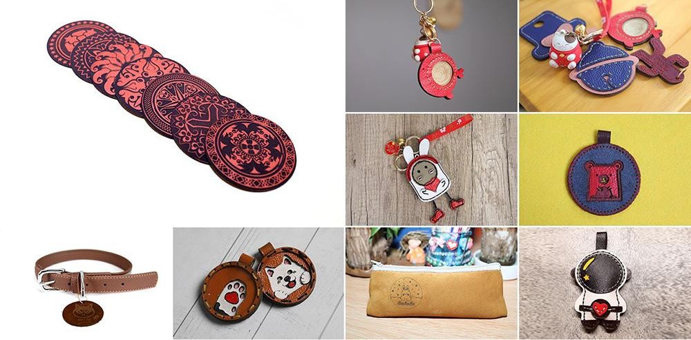 Gweike Cloud Pro 50W Desktop-Lasergravierer & -schneider mit Rotationsrolle, Gravur zylindrischer Objekte, Autofokus, 600mm/s Geschwindigkeit, 0,025mm Pr&auml;zision, WLAN-Steuerung, Panoramakamera, 510*300mm, ohne Luftfilter