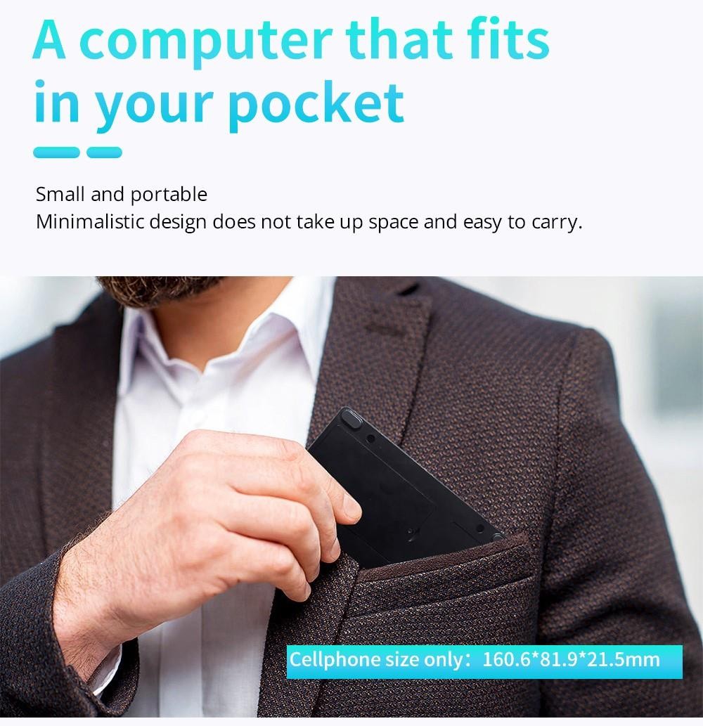 Refurbished JX1 MINI PC Windows 11 Pro 4K Mini PC Intel N5105 Intel UHD Graphics 8GB DDR4 512GB SSD WiFi 6 HDMI 2.0 Type-C - EU