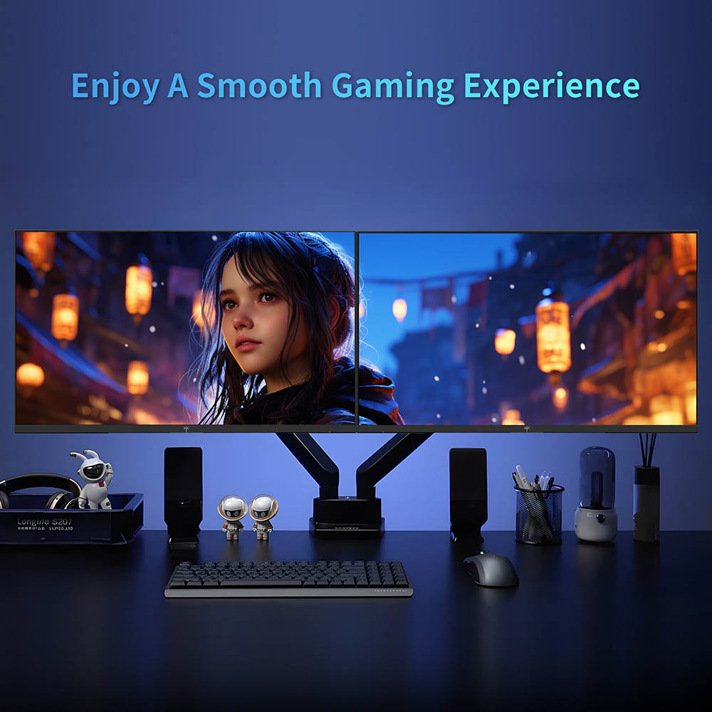 Refurbished KTC H24V13 23.8-inch Gaming Monitor, 1920x1080 16:9 100Hz High Refresh Rate VA Panel, 4000:1 Contrast Ratio, 104% sRGB HDR10 16ms Response Time, Low Blue Light, FreeSync & G-Sync Compatible, HDMI VGA Audio Out