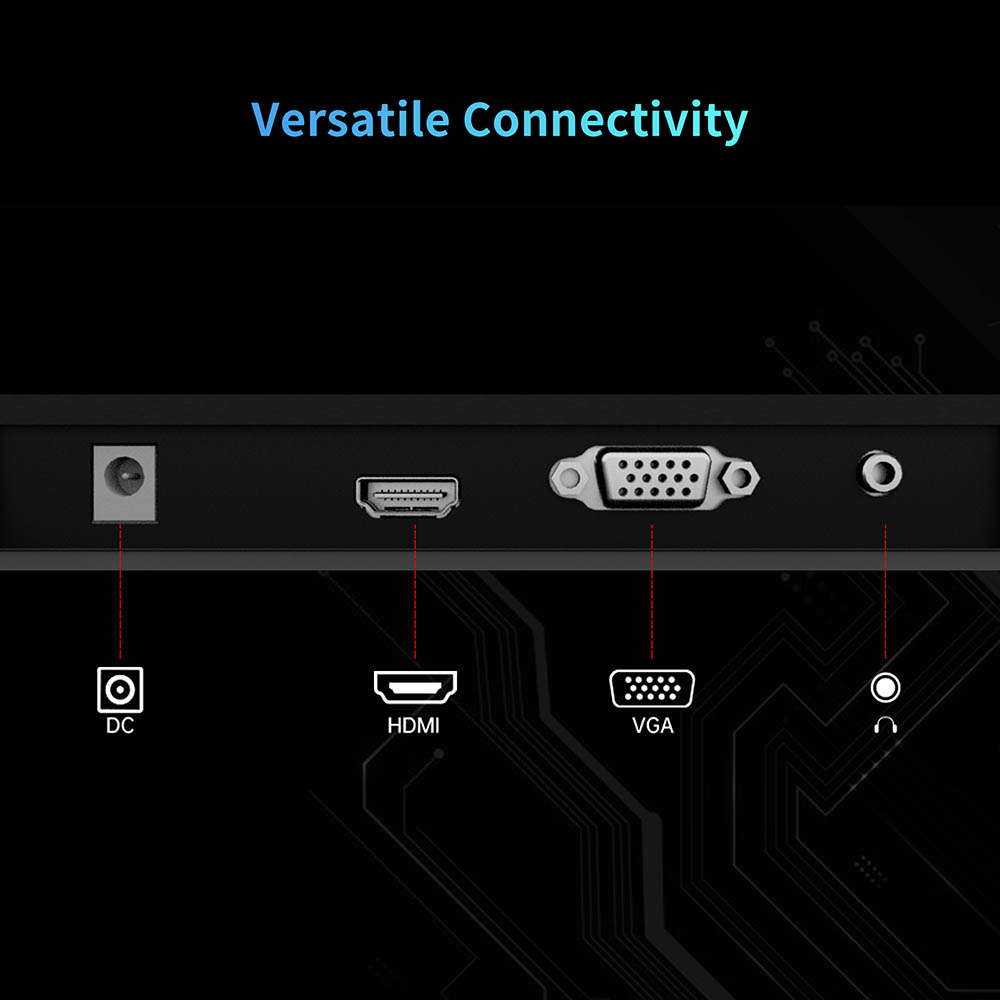 Refurbished KTC H24V13 23.8-inch Gaming Monitor, 1920x1080 16:9 100Hz High Refresh Rate VA Panel, 4000:1 Contrast Ratio, 104% sRGB HDR10 16ms Response Time, Low Blue Light, FreeSync & G-Sync Compatible, HDMI VGA Audio Out