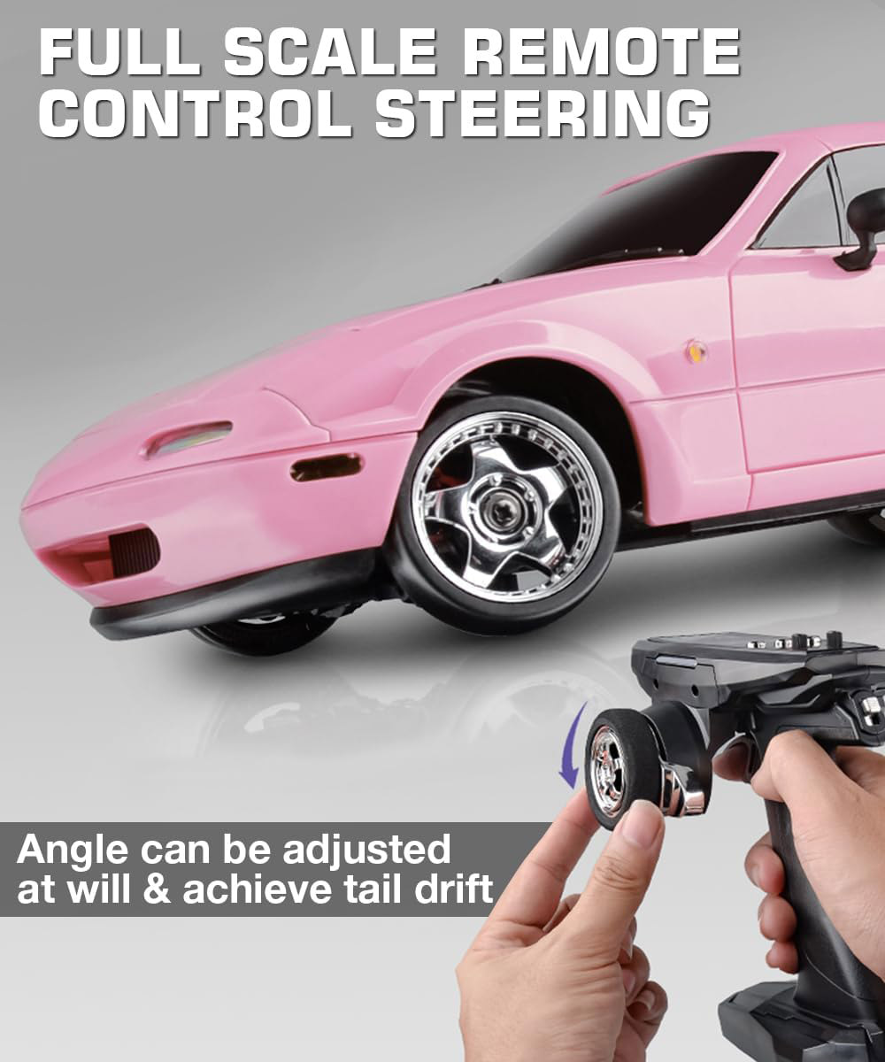 LD 1804 1/18 RC Drift Car 2.4GHz RWD RC Vehicle Toy - Blue