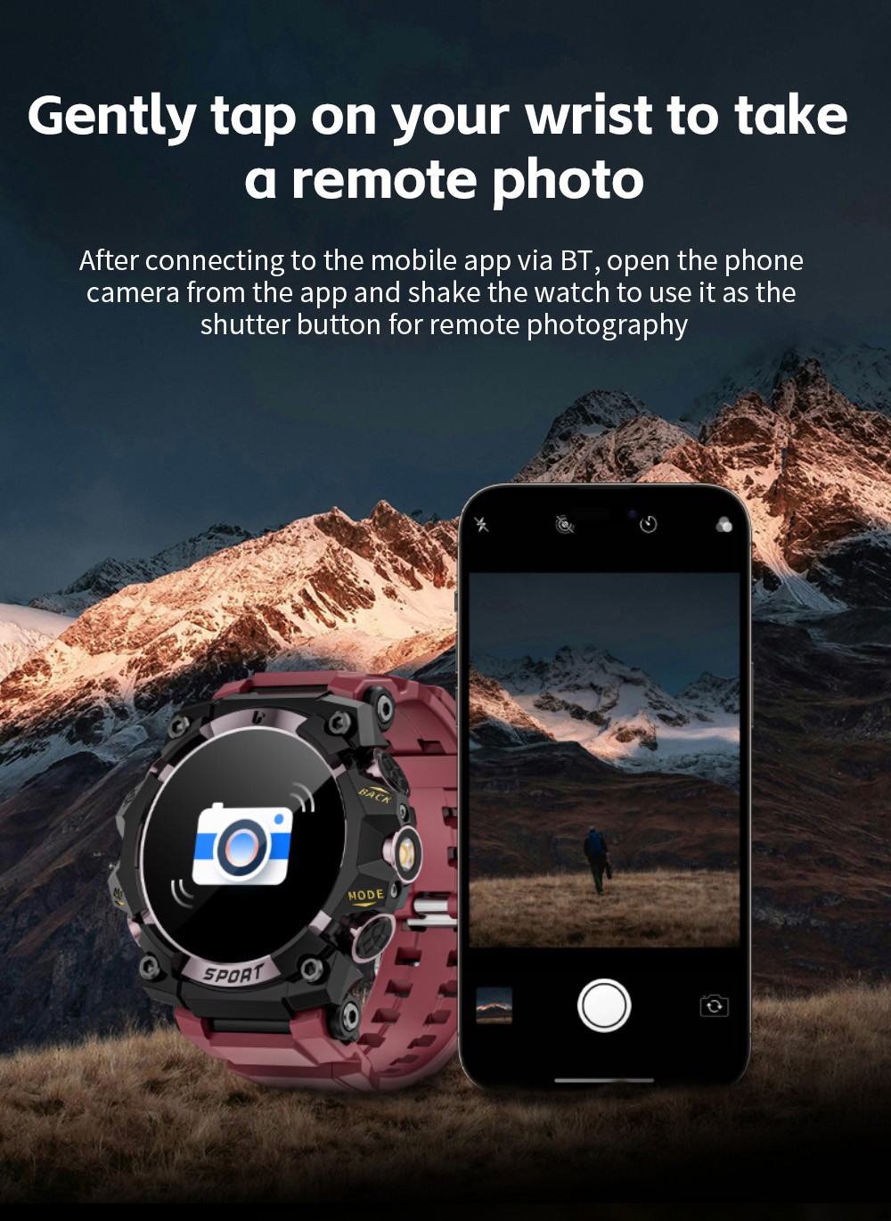 LOKMAT ATTACK 3 Pro Smartwatch, 1.39 inch HD Screen, Bluetooth Calling, Heart Rate Blood Oxygen Monitoring, 100+ Sports Modes, Al Voice Assistant - Black