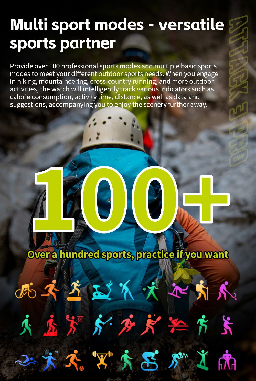 LOKMAT ATTACK 3 Pro Smartwatch, 1.39 inch HD Screen, Bluetooth Calling, Heart Rate Blood Oxygen Monitoring, 100+ Sports Modes, Al Voice Assistant - Red