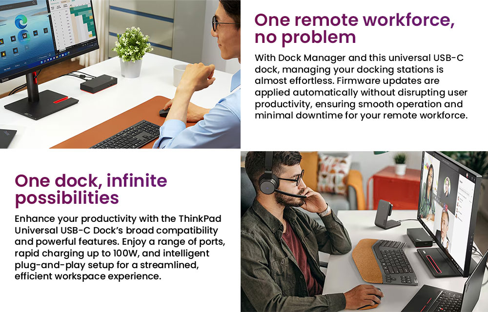 Lenovo ThinkPad Universal USB-C Dock