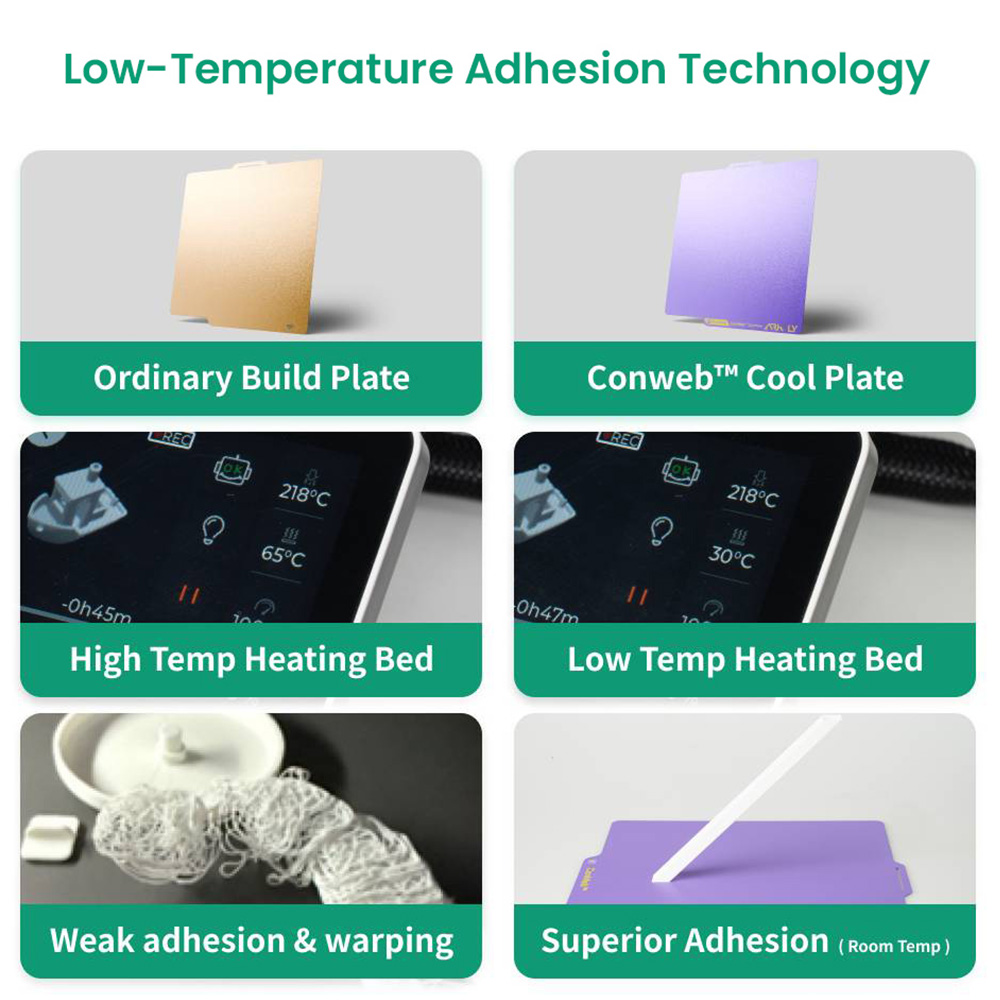 Phaetus Conweb Cool Plate for Bambu Lab P1P/ P1S/ X1C/ X1E/ A1