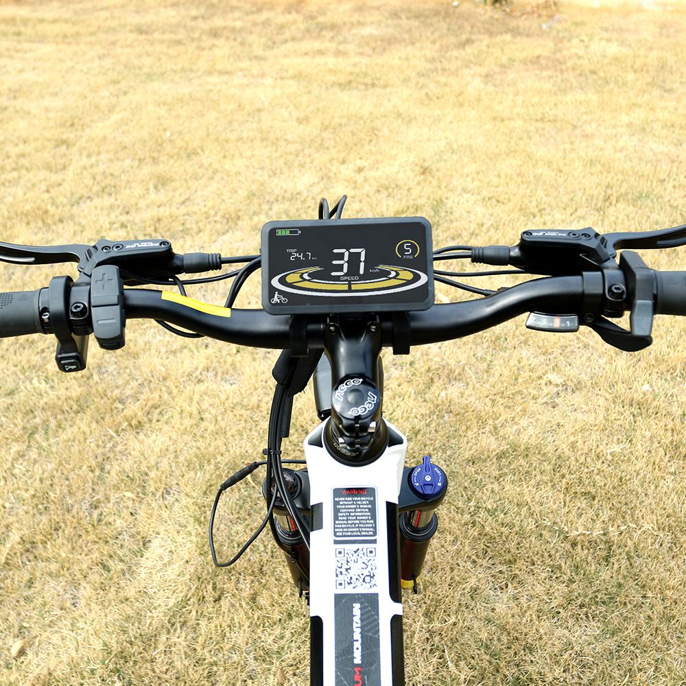 Elektrobicykel SAMEBIKE LO26-Plus, 1000W motor, 48V 15Ah batéria, 26-palcové pneumatiky, max. rýchlosť 45 km/h, dojazd 100 km, hydraulické kotúčové brzdy, dvojité nastaviteľné odpruženie, Shimano 7-rýchlostný - sivý
