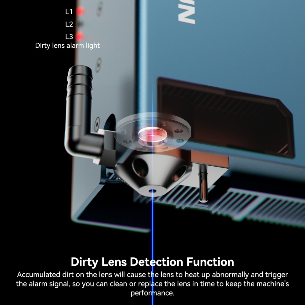 SCULPFUN S70 MAX 70W Laserový gravírovací stroj, 36 000 mm/min rýchly, 0,15×0.12mm laserový bod, 830*800mm