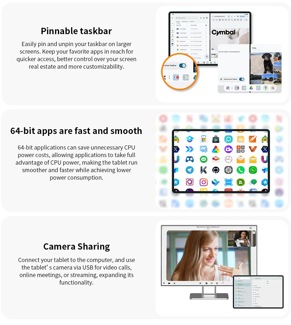 Teclast P50 Android 15 Tablet, 11