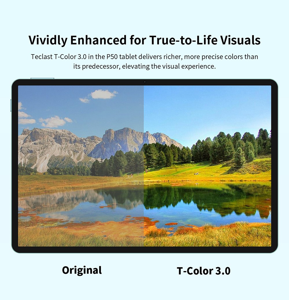 Teclast P50 Android 15 Tablet, 11