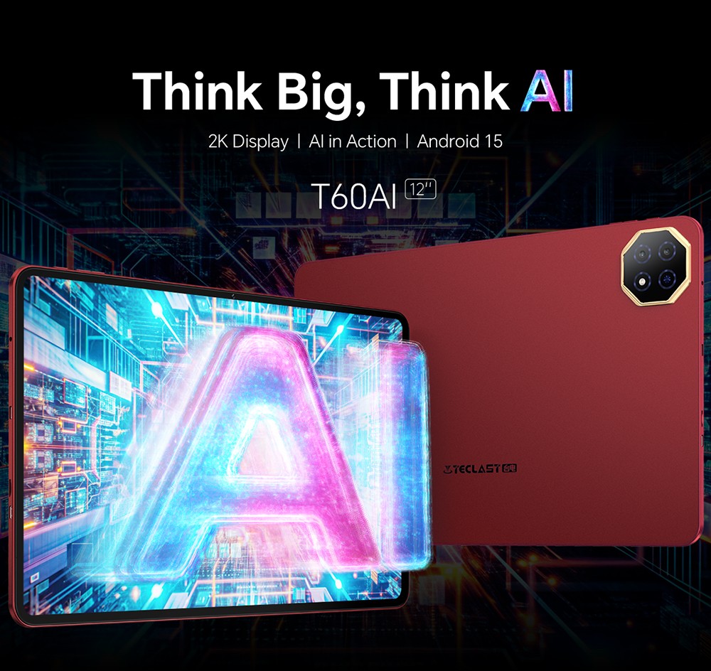 Teclast T60AI Android 15 Tablet, 11,97