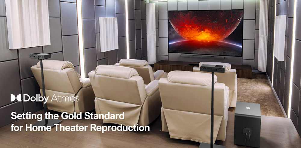 Ultimea Nova S90 7.1.4 Soundbar + 1 pár * Steady S90 Speaker Stands, Dolby Atmos, 740 W špičkový výkon, 4K HDR Pass-through, 6 režimov ekvalizéra