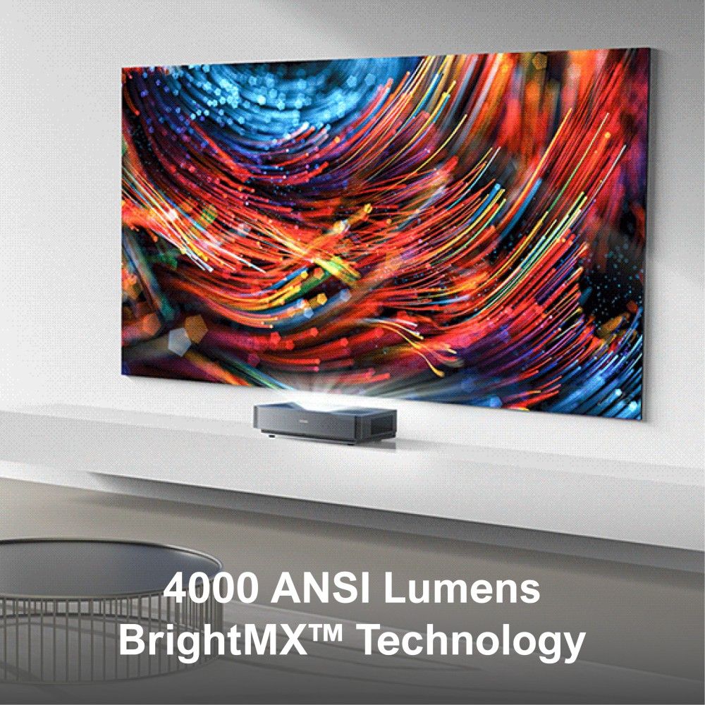 Ultimea Thor T60 4K 4000 ANSI Laser TV Projektor+ Ultimea Nova S80 5.1.2 CH Soundbar