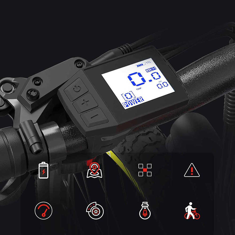 Eleglide Mopride 2 V&eacute;lomoteur &eacute;lectrique tout-terrain 27,5 pouces, moteur 250 W, vitesse de 25 km/h, batterie 36 V 15,6 Ah, autonomie maximale de 130 km, charge maximale de 120 kg, transmission Shimano 21 vitesses, freins &agrave; disque hydrauliques - Noir