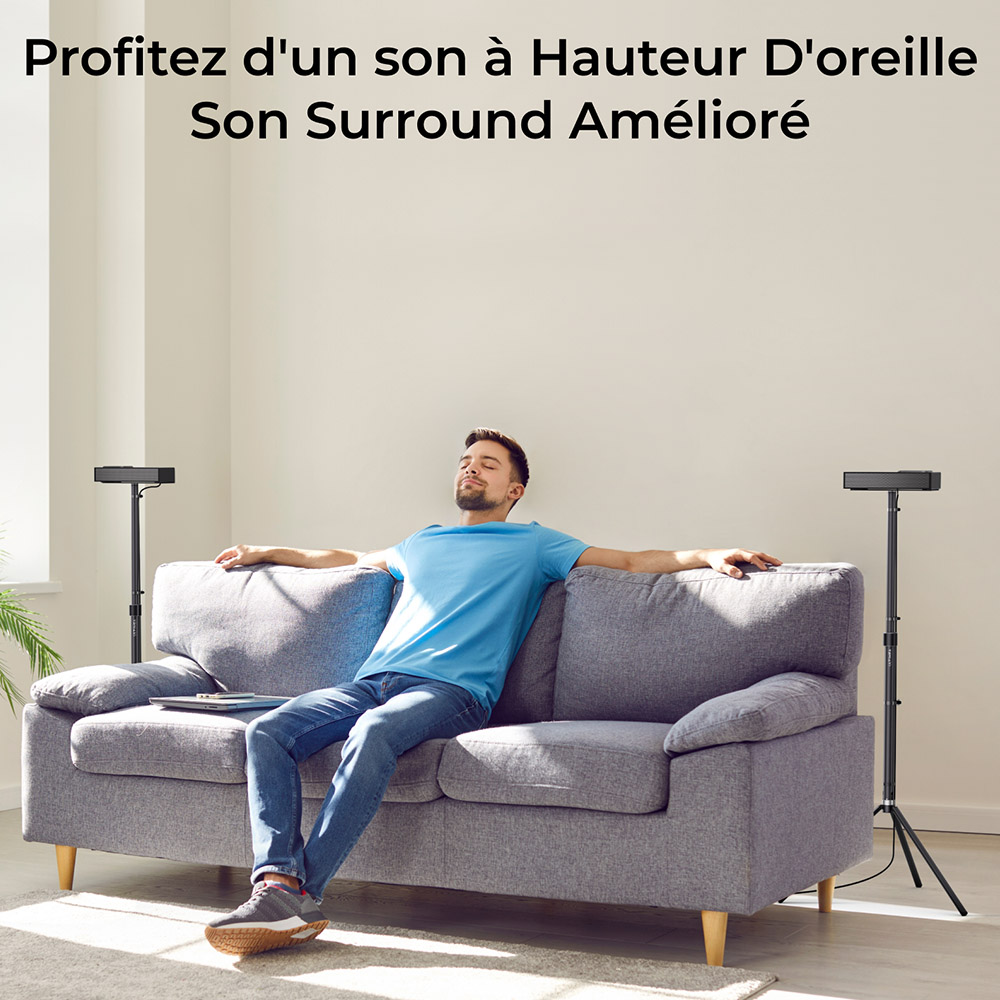 Ultimea Steady S90 Supports d'enceintes, compatibles avec Nova S90