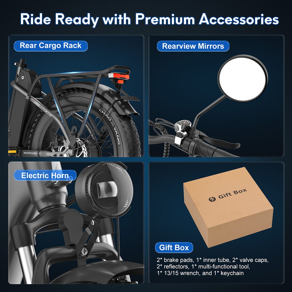 Fafrees FF20 Polar V&eacute;lo &eacute;lectrique, moteur 500 W, double batterie 48 V 26,8 Ah, pneus 20 x 4 pouces, vitesse maximale 45 km/h, autonomie maximale 170 km, freins &agrave; disque m&eacute;caniques, fourche avant &agrave; ressort, Shimano 7 vitesses - Vert menthe